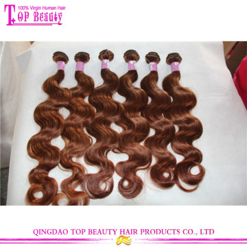 Unprocessed #30 body wave human hair bulk good quality bulk buy from china